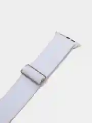 Белый ремешок для Apple Watch, нейлоновый, эластичный
