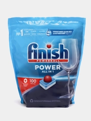 Таблетки для посудомоечной машины Finish  POWER All in 1 Max, 100 шт