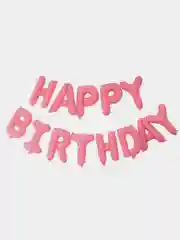 Коралловый гирлянда из воздушных шариков Happy Birthday