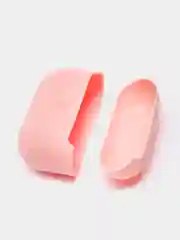 Розовый силиконовый чехол для наушников AirPods Pro