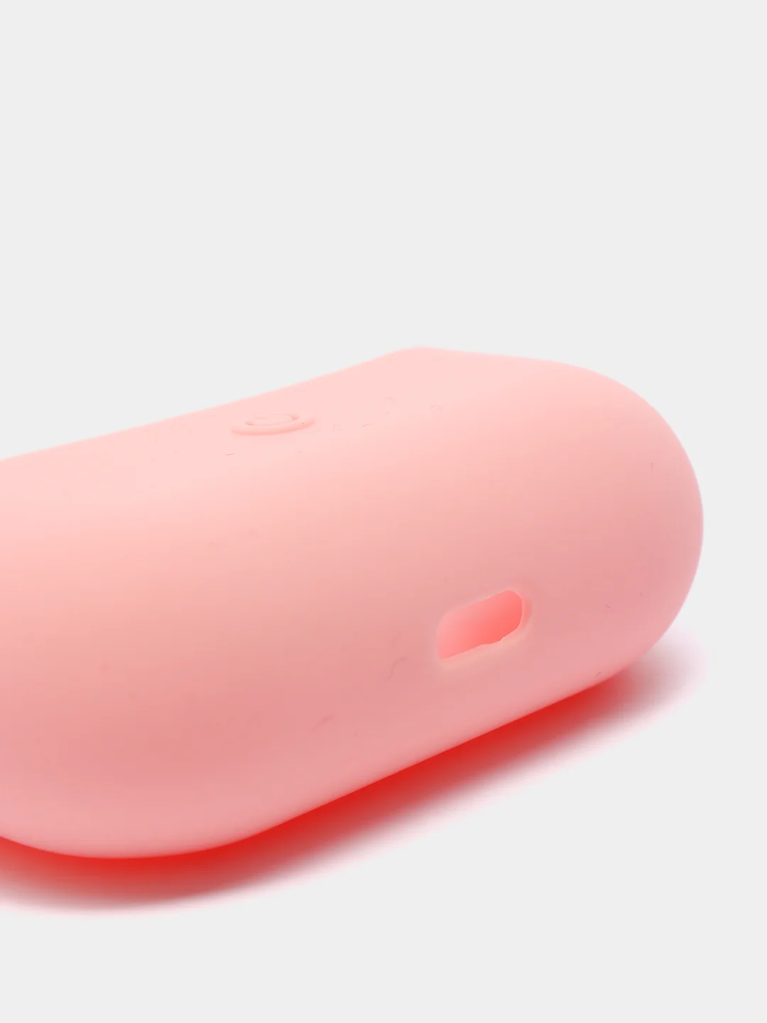 Розовый силиконовый чехол для наушников AirPods Pro