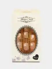 Алый типсы для дизайна ногтей