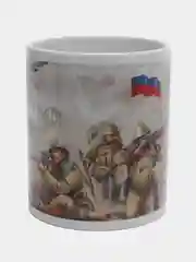 Голубой кружка "Защитнику"