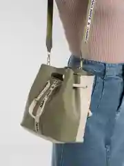 Хаки сумка женская