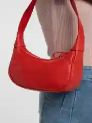 Алый сумка baro из натуральной кожи