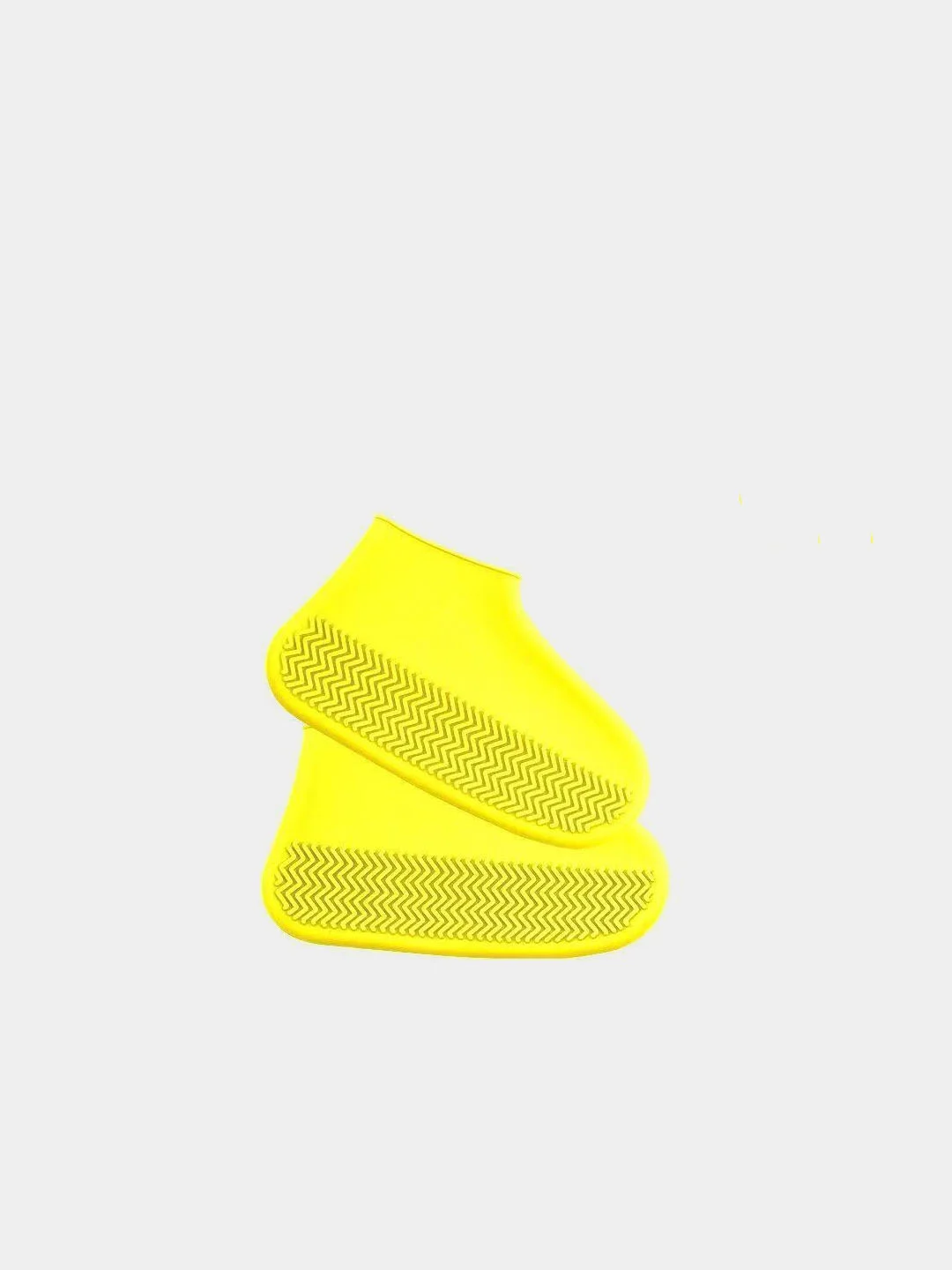 Желтый многоразовые силиконовые бахилы "Waterproof Silicone", детские и взрослые