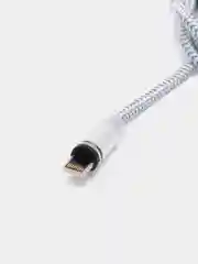 Серый магнитный USB-кабель 3 в 1 с 3-мя разъемами microusb, type C, Lightning, 3 цвета