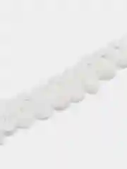 Белый пряжа Alize Puffy Fine
