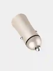 Черный автомобильное зарядное устройство Hoco Z30A с подсветкой, 2 x USB, быстрая зарядка