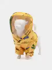 Лимонный одежда для собак мелких пород, кошек, флис