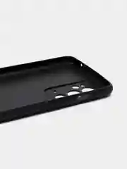 Черный чехол для OnePlus 9RT, с матовым покрытием и бортиком (защитой) вокруг модуля камер