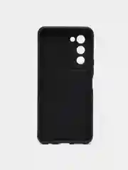 Черный чехол для Tecno Camon 18 Premier с матовым покрытием и защитой вокруг модуля камер