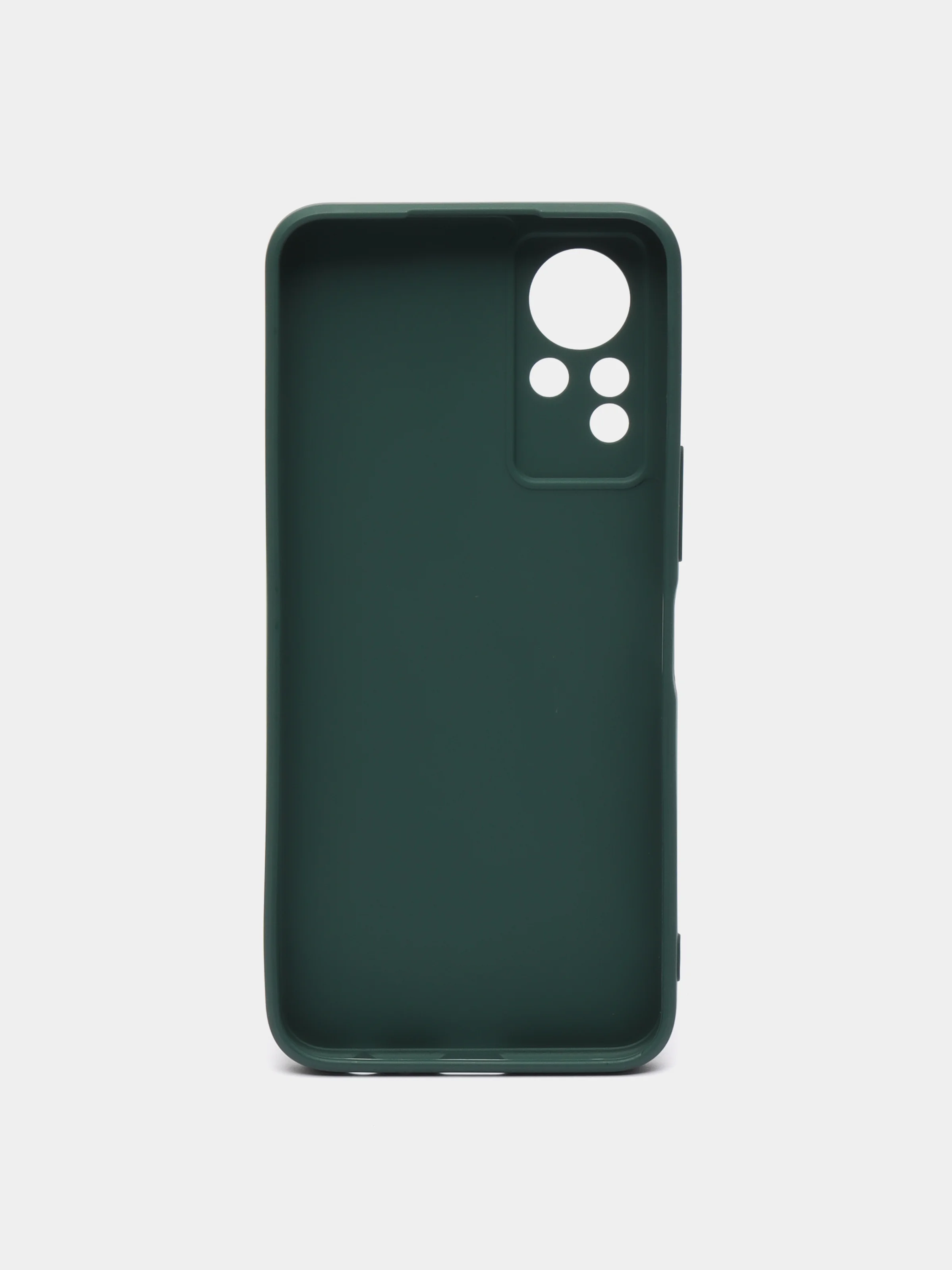 Зеленый чехол для Infinix Note 11, с матовым покрытием и защитой вокруг модуля камер