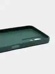 Зеленый чехол для Infinix Note 11, с матовым покрытием и защитой вокруг модуля камер