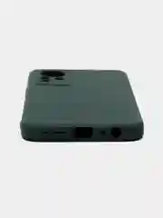 Зеленый чехол для Infinix Note 11, с матовым покрытием и защитой вокруг модуля камер