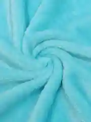 Голубой плед флисовый, детский, 100 х 145 см