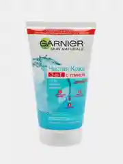 Garnier Гель + Скраб + Маска для лица "Чистая Кожа" 3-в-1 против прыщей, 150 мл