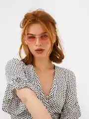 Фиолетовый цветные солнечные очки