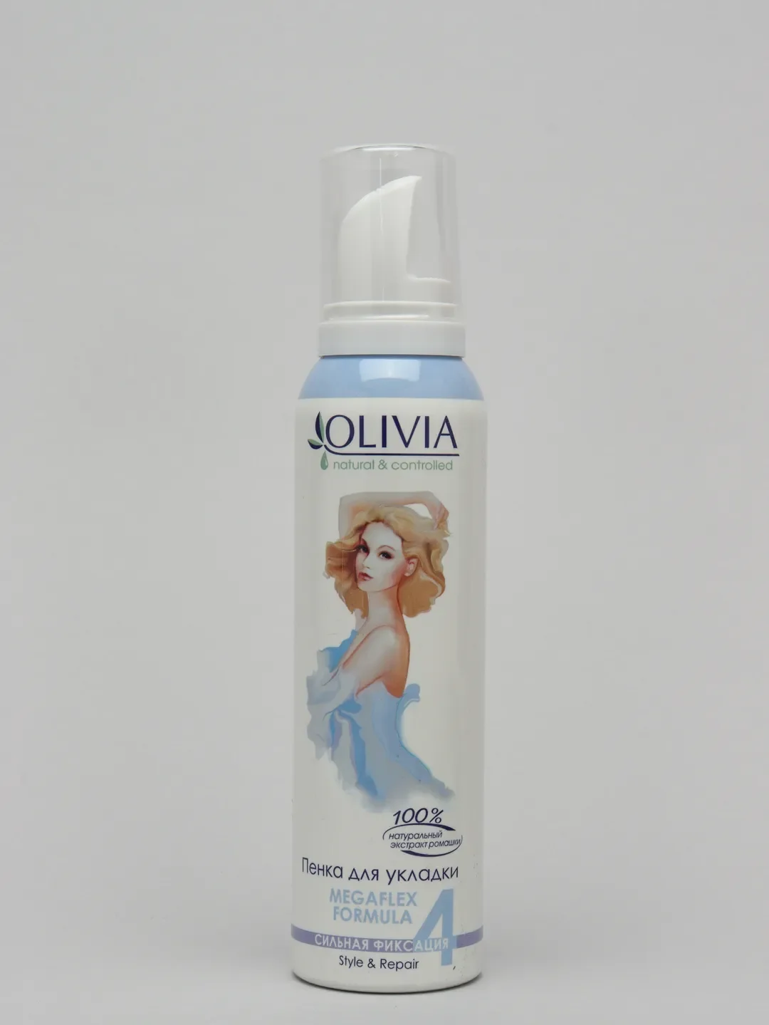 Пенка Olivia, для укладки волос, сильной фиксации, 150 мл