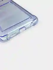 Лавандовый чехол для Xiaomi Poco X3 NFC / Poco X3 Pro прозрачный противоударный с карманом для карты