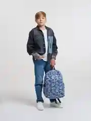 Голубой рюкзак