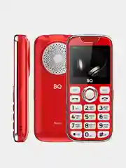 Красный кнопочный телефон BQ 2005 Disco, без камеры