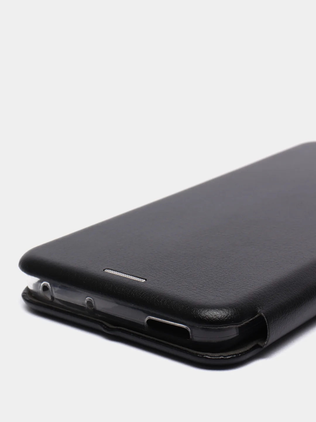 Черный чехол-книжка Xiaomi 12, 12X (Сяоми 12, 12Х)