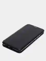 Черный чехол-книжка Xiaomi 12, 12X (Сяоми 12, 12Х)