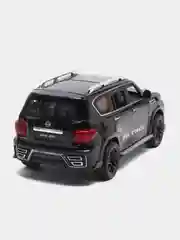 Черный металлическая машинка Che Zhi 1:24 Nissan Patrol 21 , инерционная