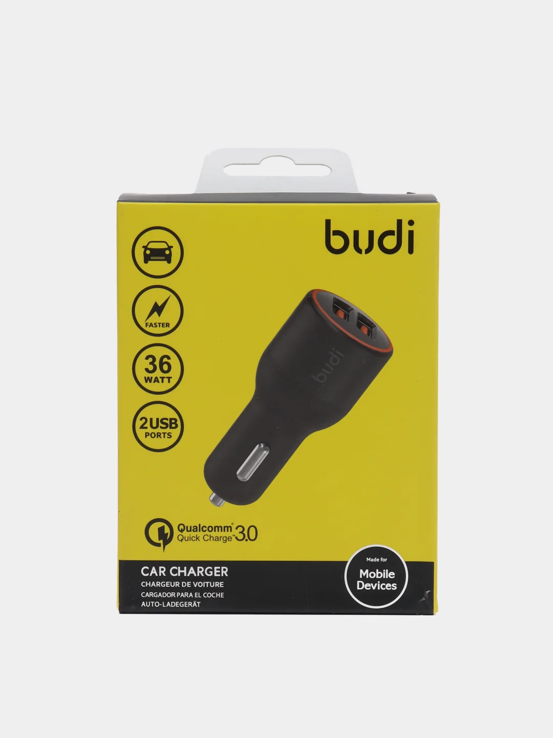 Автомобильное зарядное устройство Budi