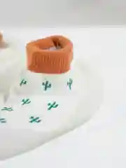 Оранжевый носочки-ботиночки