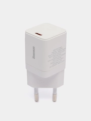 Сетевое зарядное устройство Baseus 30W Gan3, быстрая зарядка, CCGN010101 Apple/Андроид