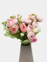 Розовый искусственные цветы "Камелии"