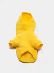 Желтый толстовка с капюшоном для собак и кошек