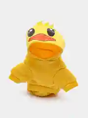 Желтый толстовка с капюшоном для собак и кошек