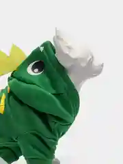 Желтый толстовка с капюшоном для собак и кошек