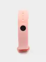 Розовый ремешок для Xiaomi Mi Band 3 / Mi Band 4 силиконовый, 20 цветов