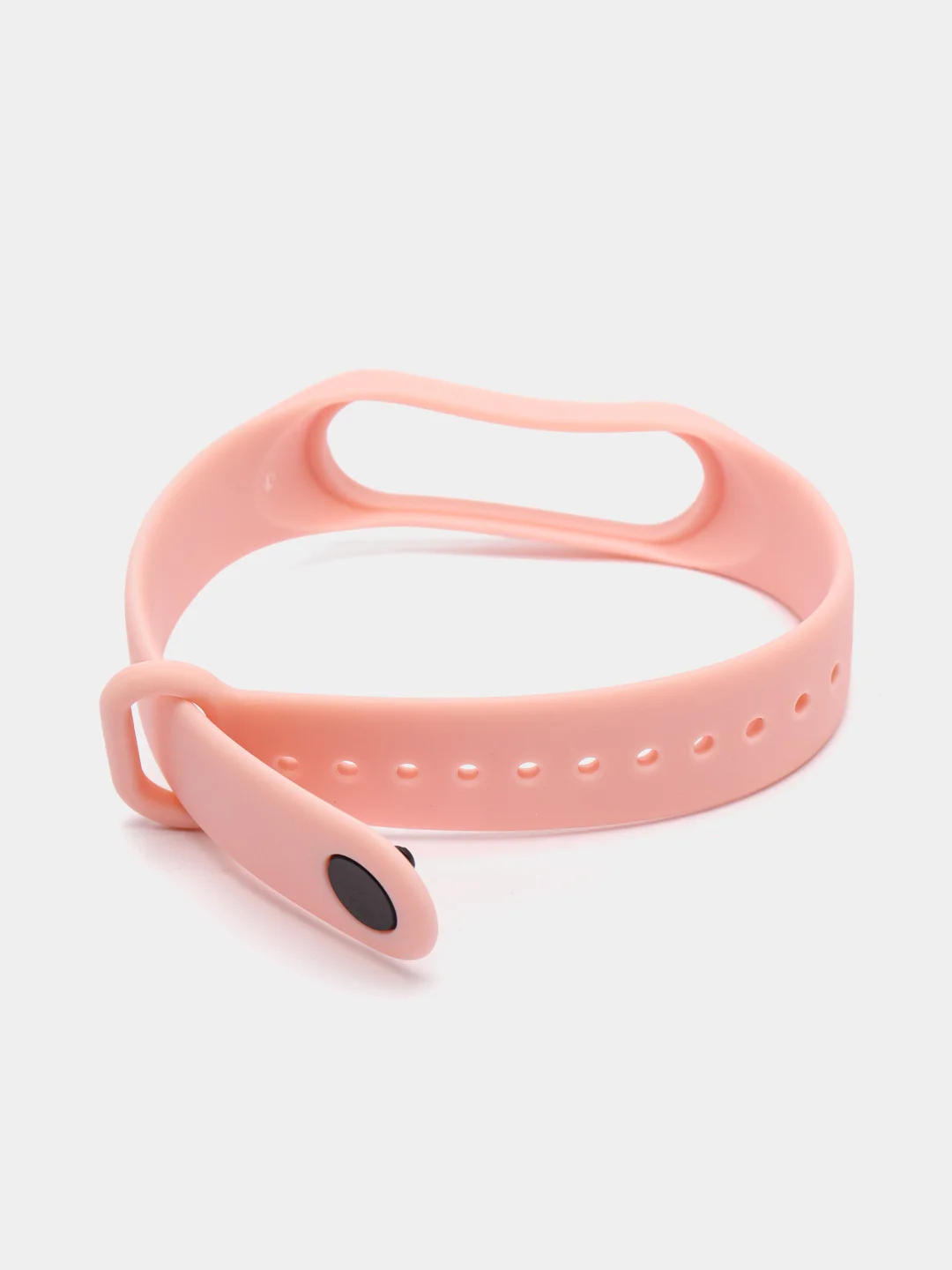 Розовый ремешок для Xiaomi Mi Band 3 / Mi Band 4 силиконовый, 20 цветов