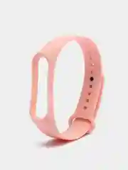 Розовый ремешок для Xiaomi Mi Band 3 / Mi Band 4 силиконовый, 20 цветов