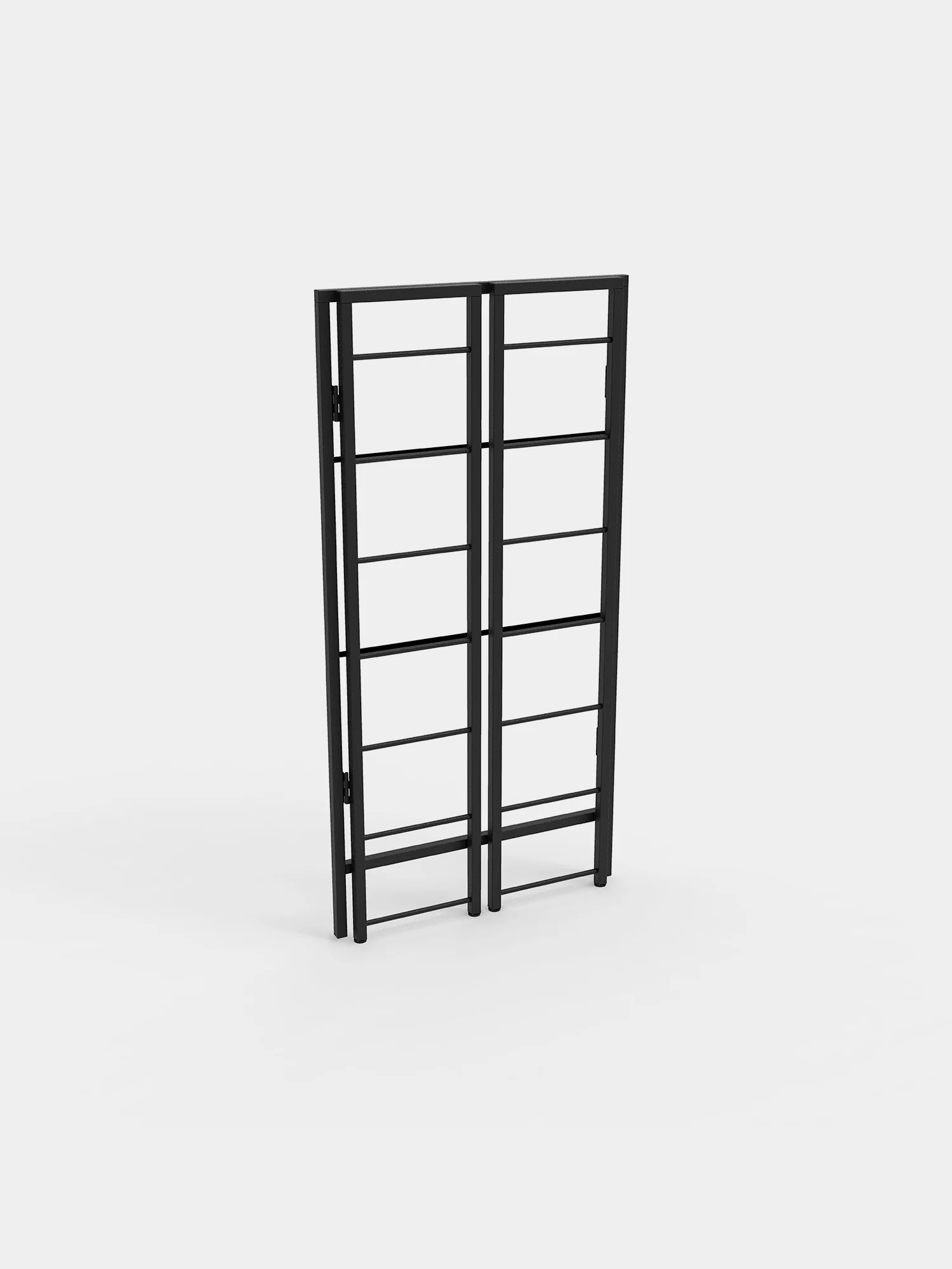 Стеллаж BRABIX Smart SH-005 (ш605*г290*в1193мм), ЛОФТ, прямой, складной, металл/ЛДСП ясень