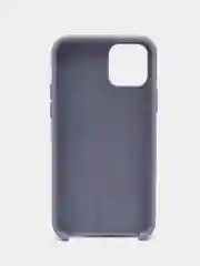 Серый меланж чехол для iPhone 11/ 12/ 13/ 14/ XR/ 8/ 7/ SE/ X/ XS/ Pro/ Max/ Plus, силиконовый