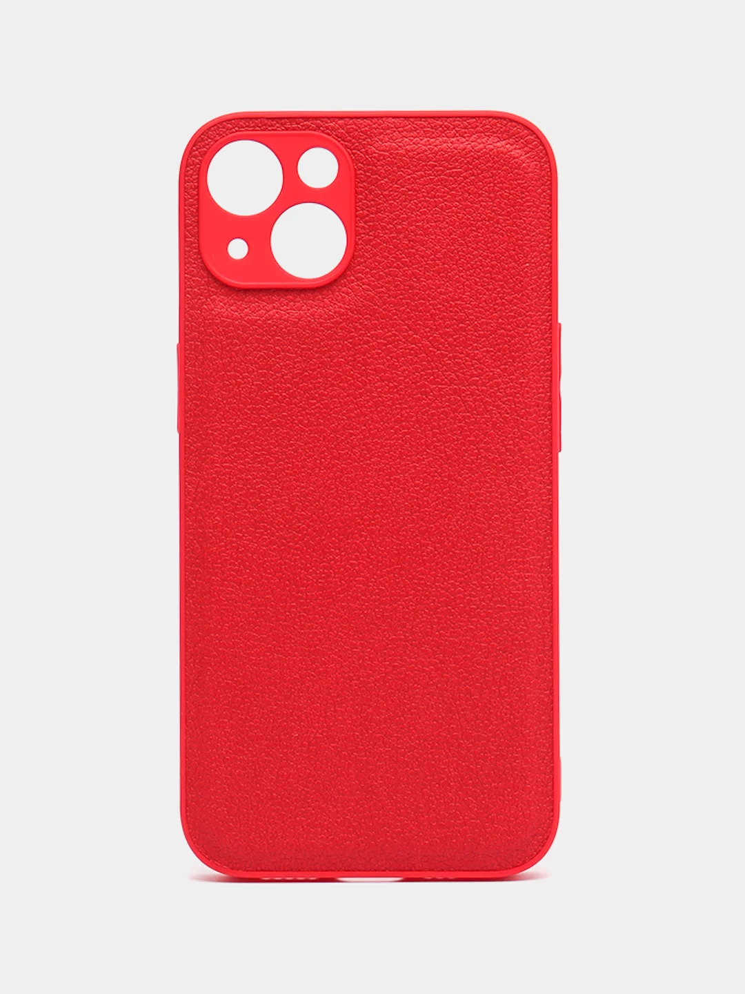 Красный кожаный чехол на айфон iPhone 11 Pro Max, 12 Pro, 12 Pro Max