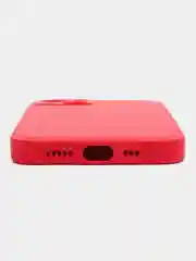 Красный кожаный чехол на айфон iPhone 11 Pro Max, 12 Pro, 12 Pro Max