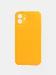 Желтый кожаный чехол на айфон iPhone 11 Pro Max, 12 Pro, 12 Pro Max