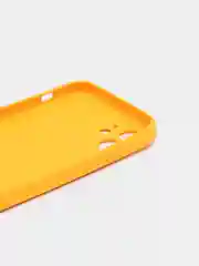 Желтый кожаный чехол на айфон iPhone 11 Pro Max, 12 Pro, 12 Pro Max