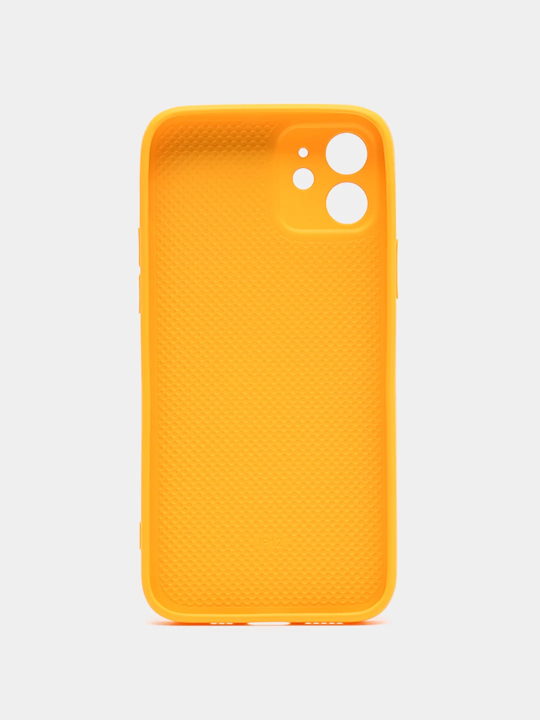 Желтый кожаный чехол на айфон iPhone 11 Pro Max, 12 Pro, 12 Pro Max