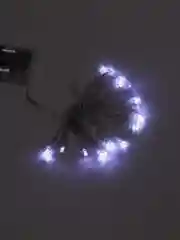 Гирлянда "Нить", прозрачная, 20 LED, свечение белое, 2 режима, 2 м