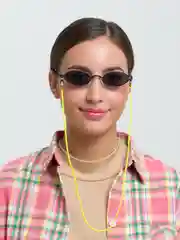 Желтый шнур резиновый для очков, разные цвета