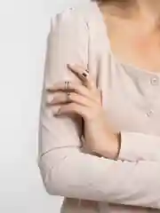 Серебряный набор колец, 3, 10 штук