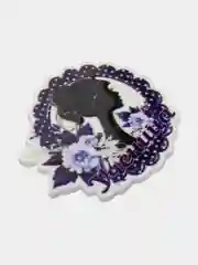 Индиго кабошоны акриловые ученические, 4 штуки